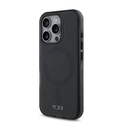 iPhone 16 Pro Max Kılıf TUMI orijinal Lisanslı M-safe Şarj Özellikli Airbagli Transparan Kılıf