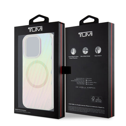 iPhone 16 Pro Max Kılıf TUMI orijinal Lisanslı M-safe Şarj Özellikli Transparan Kılıf