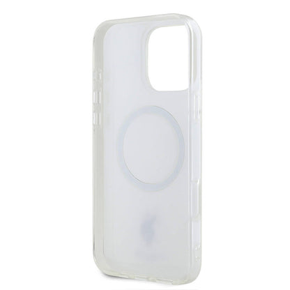 iPhone 16 Pro Max Kılıf U.S. Polo Assn. Orijinal Lisanslı M-safe Şarj Özellikli IML Double Horse Logolu Ring Kılıf