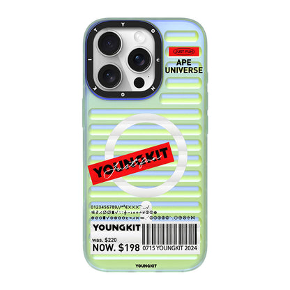iPhone 16 Pro Max M-safe Şarj Özellikli Youngkit Chameleon Serisi Kılıf