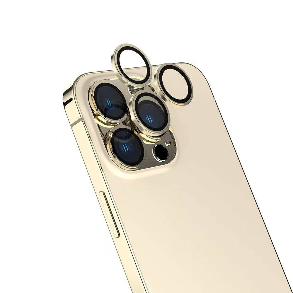 iPhone 16 Pro Max Zore Safir CL-15 Parmak İzi Bırakmayan Anti-Reflective Kamera Lens Koruyucu
