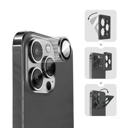 iPhone 16 Pro Wiwu Lens Guard Metal Kamera Lens Koruyucu