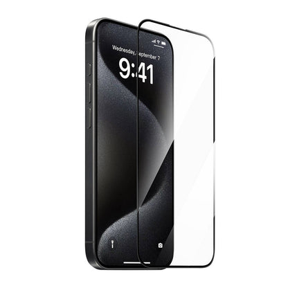 iPhone 16 Wiwu GT-010 Anti-Reflective Polimer Oleofobik Kaplama Ultra İnce Temperli Cam Ekran Koruyucu