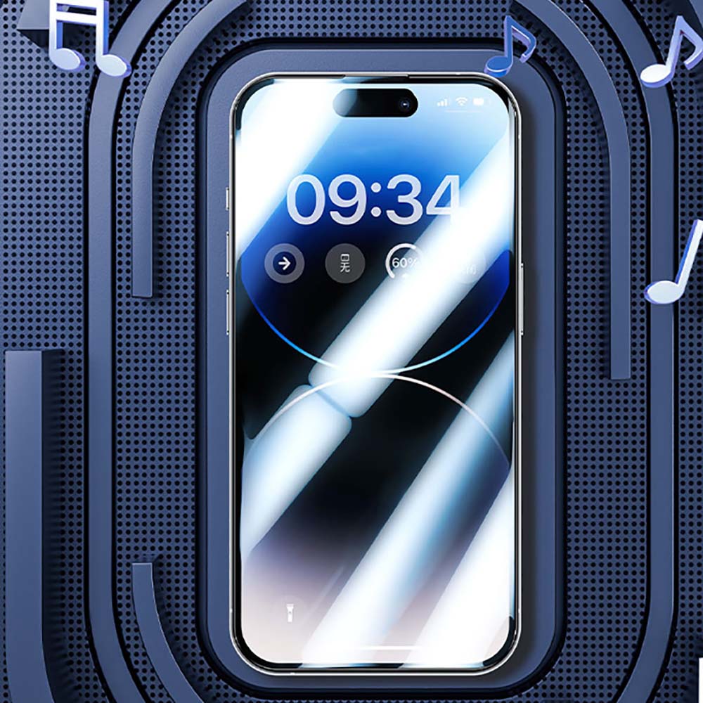 iPhone 16E Benks Gaming Anti-Dust Toz Önleyici Mat Cam Ekran Koruyucu