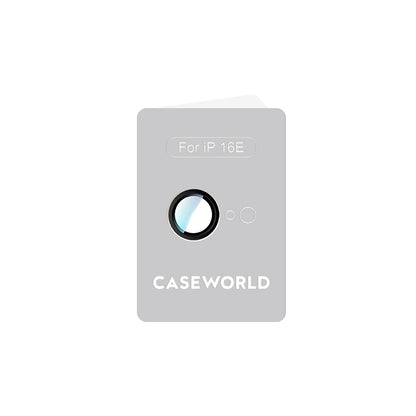 iPhone 16E CaseWorld Alloy Serisi Oleofobik Anti Reflective Kamera Lens Koruyucu