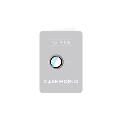 iPhone 16E CaseWorld Alloy Serisi Oleofobik Anti Reflective Kamera Lens Koruyucu
