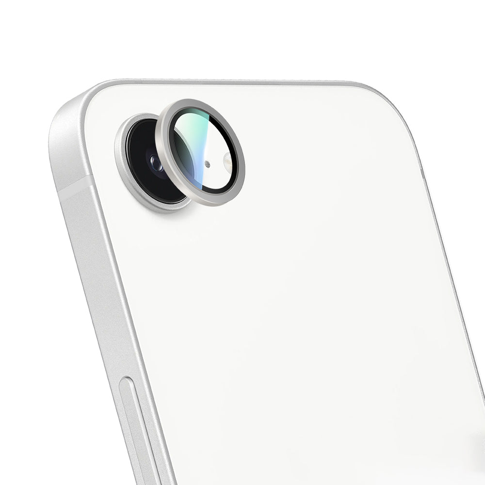 iPhone 16E CaseWorld Alloy Serisi Oleofobik Anti Reflective Kamera Lens Koruyucu