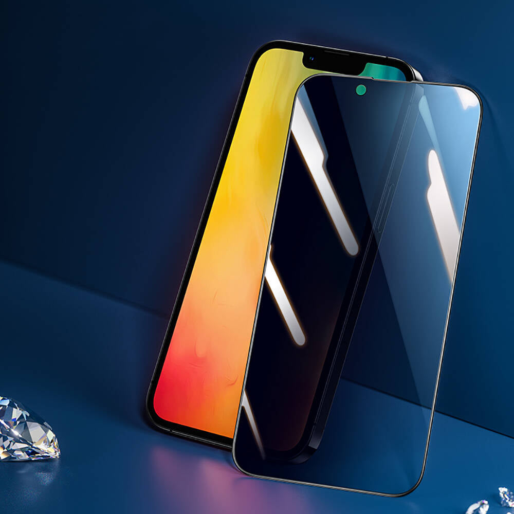iPhone 16E Hidrofobik Ve Oleofobik Özellikli Benks Privacy Air Shield Ekran Koruyucu 10'lu Paket