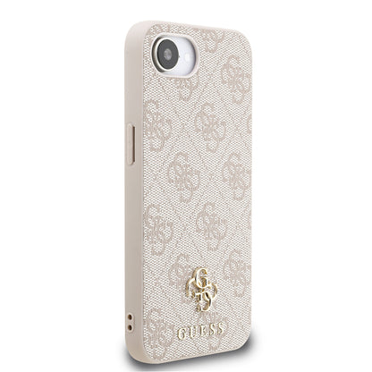 iPhone 16E Kılıf Guess Orijinal Lisanslı M-safe Şarj Özellikli Small 4G Classic Kılıf