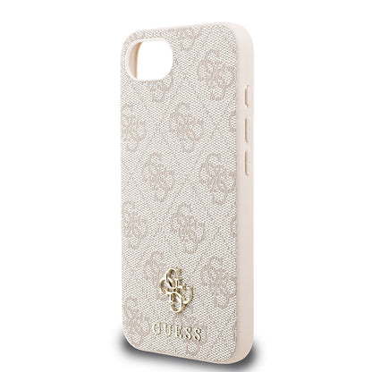 iPhone 16E Kılıf Guess Orijinal Lisanslı M-safe Şarj Özellikli Small 4G Classic Kılıf