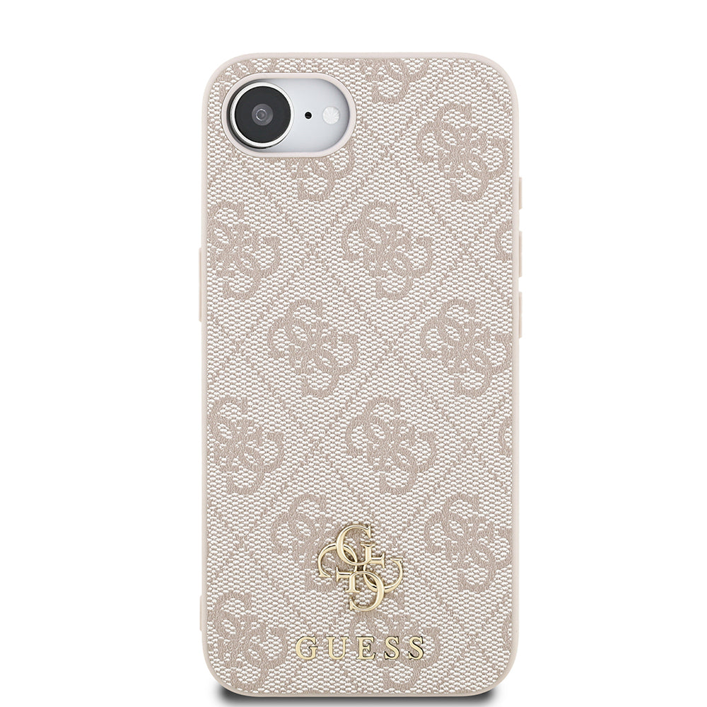 iPhone 16E Kılıf Guess orijinal Lisanslı M-safe Şarj Özellikli Small 4G Classic Kılıf