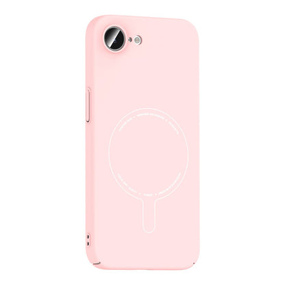 iPhone 16E Kılıf M-Safe Şarj Özellikli Kamera Korumalı Zore Elio Sert PC Kılıf