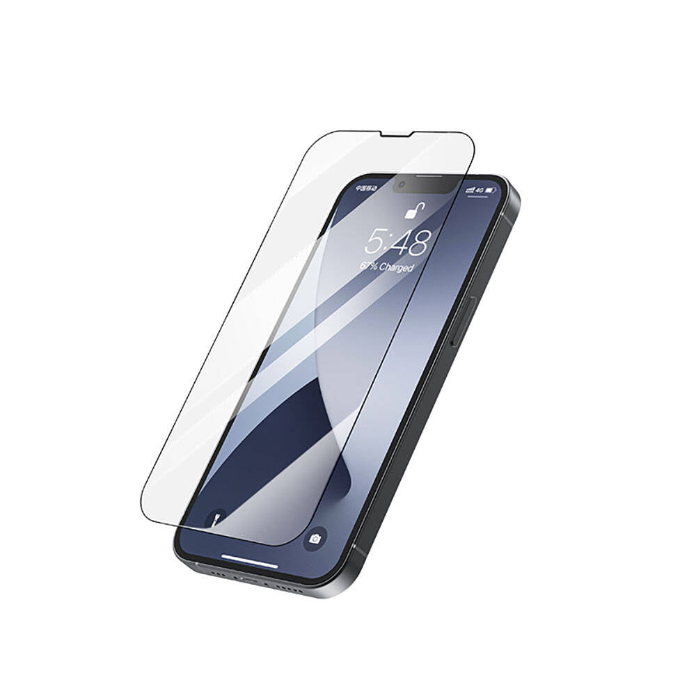 iPhone 16E Recci RSP-A10 HD Temperli Cam Ekran Koruyucu + Kolay Uygulama Aparatlı