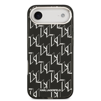 iPhone 17 Air Kılıf Orijinal Lisanslı M-safe Şarj Özellikli Karl Lagerfeld IML Baskılı Monogram Dizayn Kılıf