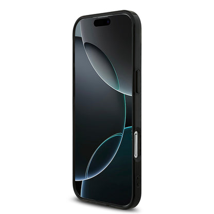 iPhone 17 Air Kılıf AMG Orijinal Lisanslı M-safe Şarj Özellikli Çift Katmanlı Kırmızı Çapraz Çizgili Kılıf