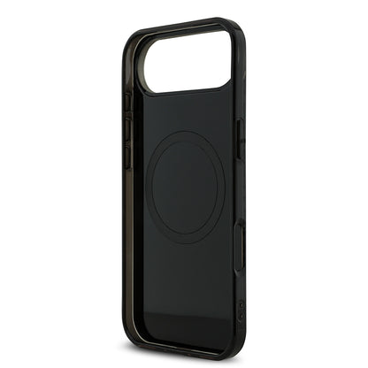 iPhone 17 Air Kılıf AMG Orijinal Lisanslı M-safe Şarj Özellikli Çift Katmanlı Kırmızı Çapraz Çizgili Kılıf