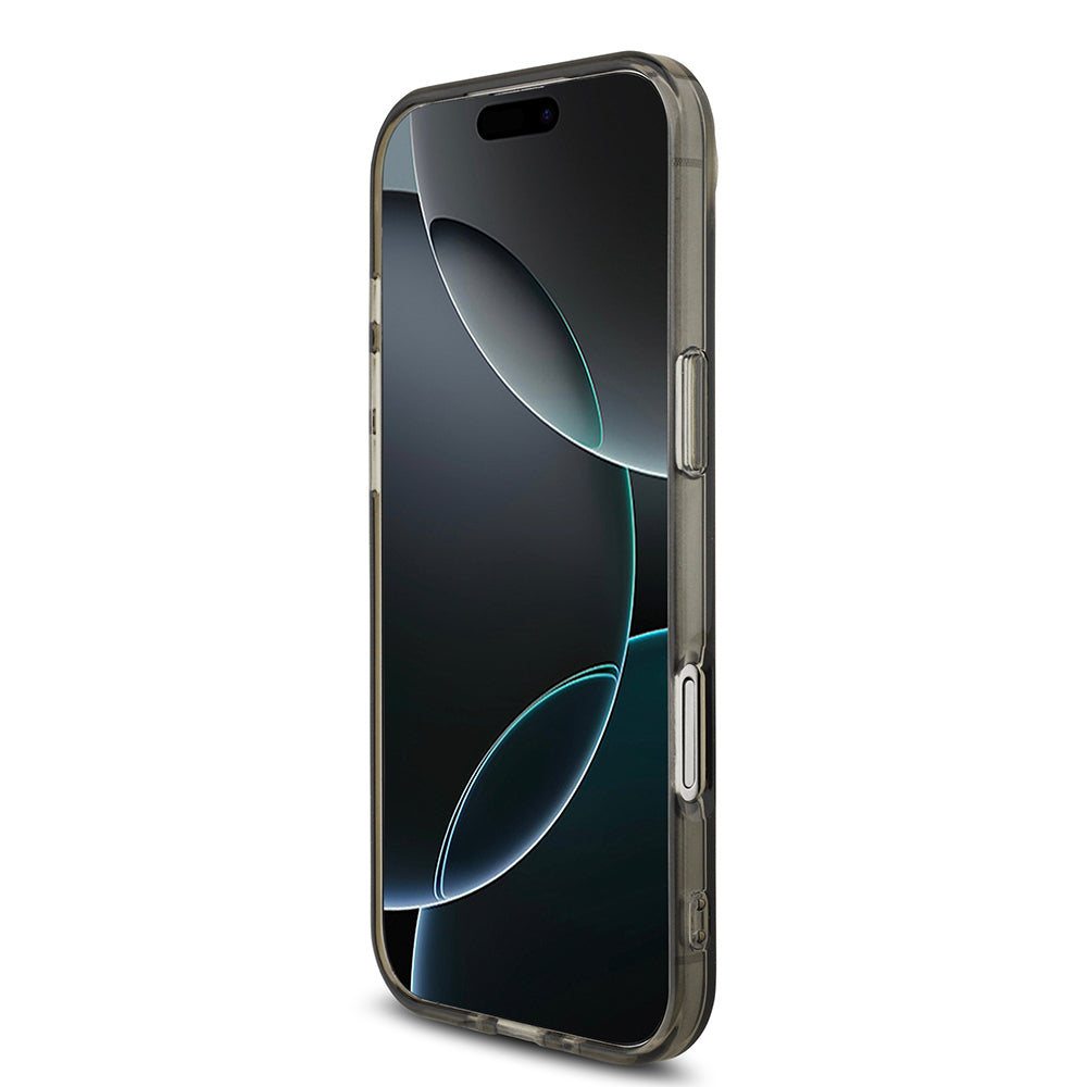 iPhone 17 Air Kılıf AMG Orijinal Lisanslı M-safe Şarj Özellikli IML Baskı Logolu Çift Katmanlı Bow Lines Kılıf