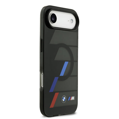 iPhone 17 Air Kılıf BMW Orijinal Lisanslı M-safe Şarj Özellikli IML Baskılı Üç Renkli M Dizayn Kılıf