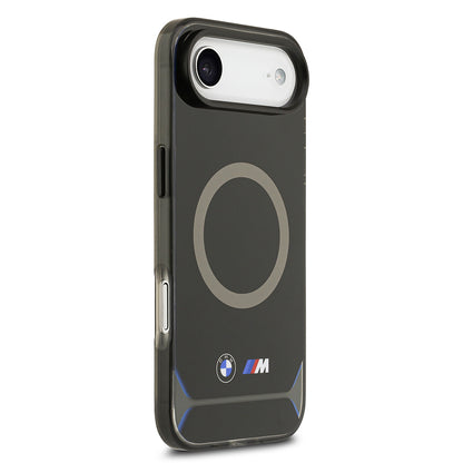 iPhone 17 Air Kılıf BMW Orijinal Lisanslı M-safe Şarj Özellikli Metal Buton Tasarımlı IML Baskılı M Dizayn Kılıf