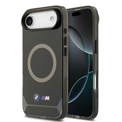 iPhone 17 Air Kılıf BMW Orijinal Lisanslı M-safe Şarj Özellikli Metal Buton Tasarımlı IML Baskılı M Dizayn Kılıf