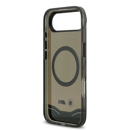 iPhone 17 Air Kılıf BMW Orijinal Lisanslı M-safe Şarj Özellikli Metal Buton Tasarımlı Tranparan M Dizayn Kılıf