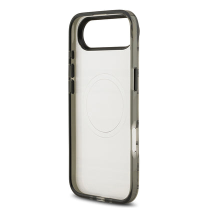 iPhone 17 Air Kılıf BMW Orijinal Lisanslı M-safe Şarj Özellikli Metal Kamera Butonlu Yatay Şeritli M Dizayn Kılıf