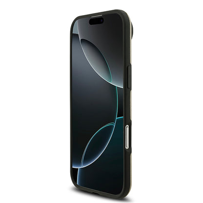 iPhone 17 Air Kılıf BMW Orijinal Lisanslı M-safe Şarj Özellikli Metal Logolu Delikli M Dizayn Deri Kılıf