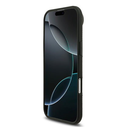 iPhone 17 Air Kılıf BMW Orijinal Lisanslı M-safe Şarj Özellikli Metal Logolu Delikli M Dizayn Deri Kılıf