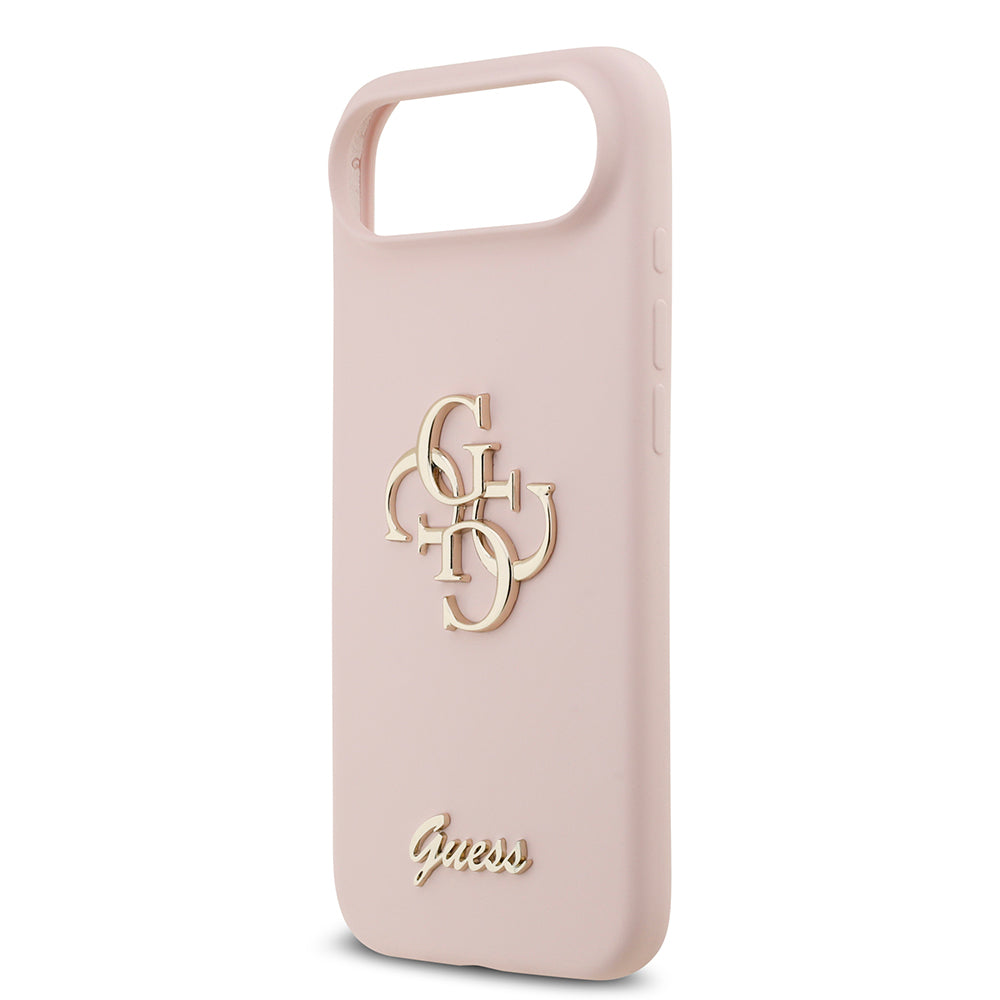 iPhone 17 Air Kılıf Guess Orijinal Lisanslı Grained Yazı Logolu Kılıf
