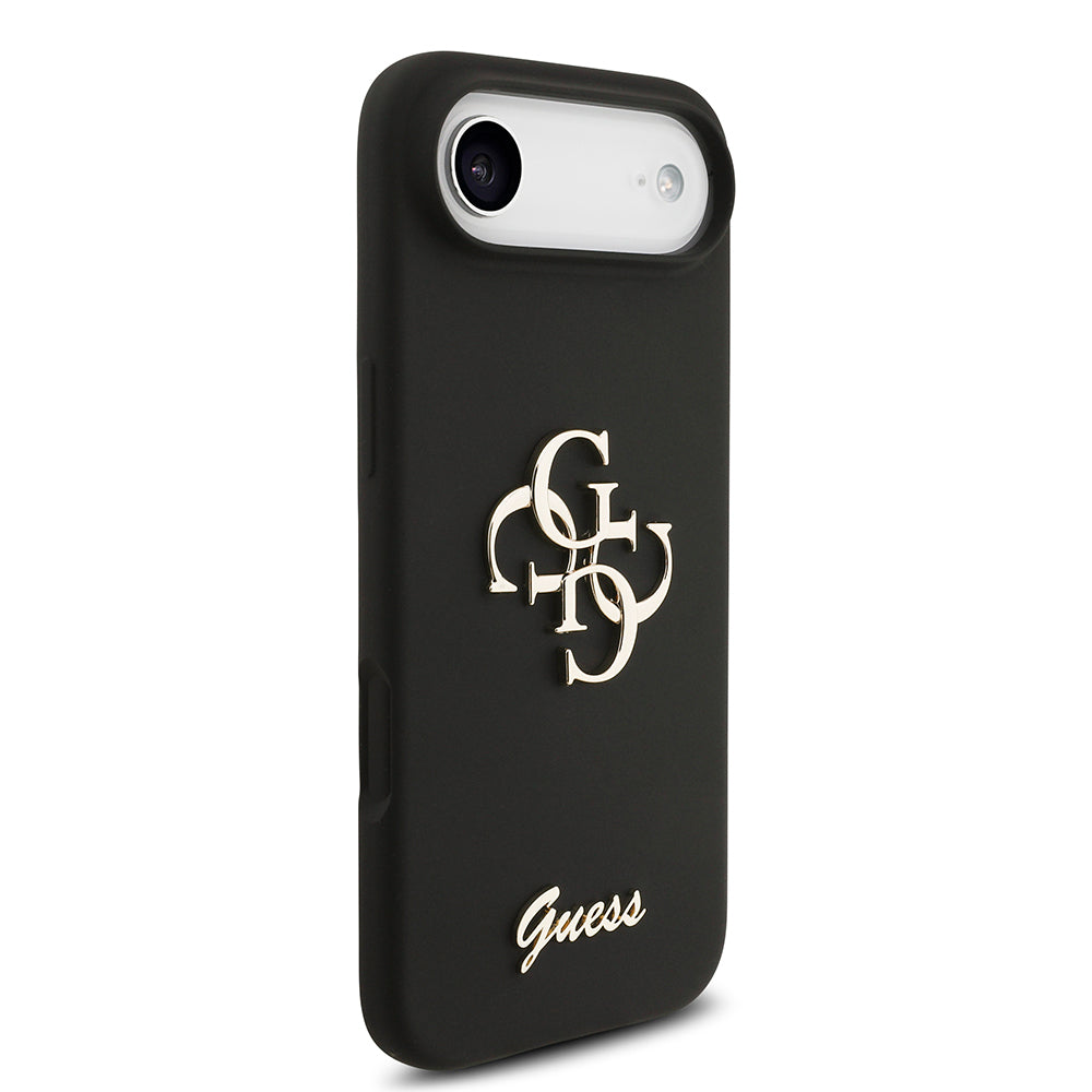 iPhone 17 Air Kılıf Guess Orijinal Lisanslı Grained Yazı Logolu Kılıf