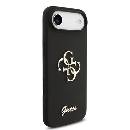 iPhone 17 Air Kılıf Guess Orijinal Lisanslı Grained Yazı Logolu Kılıf