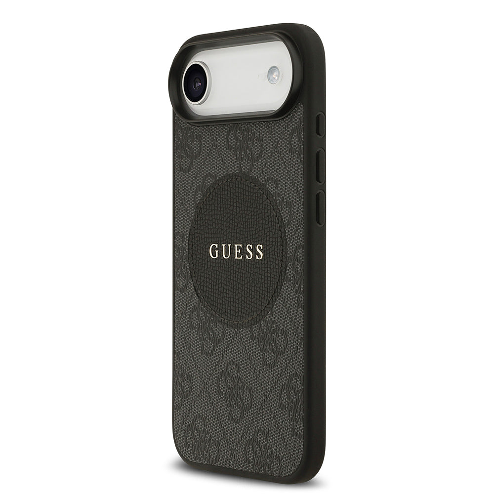 iPhone 17 Air Kılıf Guess Orijinal Lisanslı M-safe Şarj Özellikli Yazı Logolu Circle Classic Kılıf