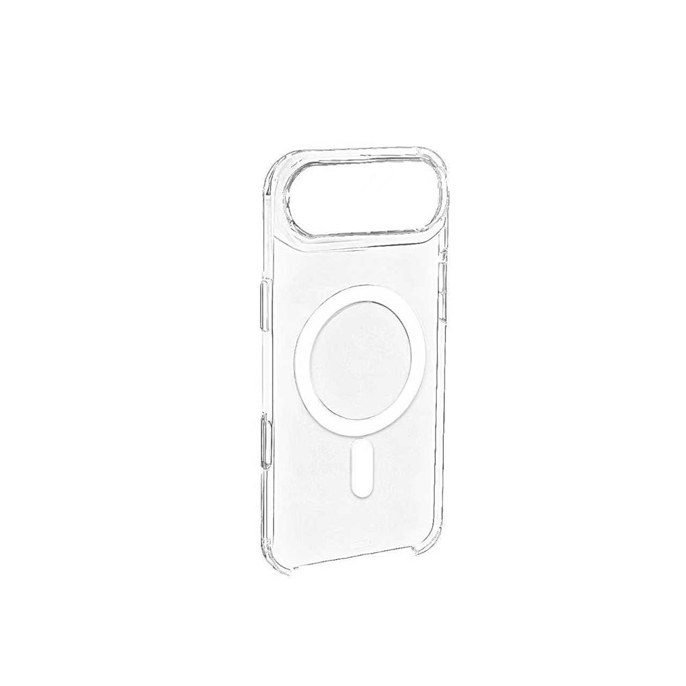 iPhone 17 Air Kılıf IC Çipli Zore Wireless Şarj Özellikli Şeffaf Orjin Kılıf