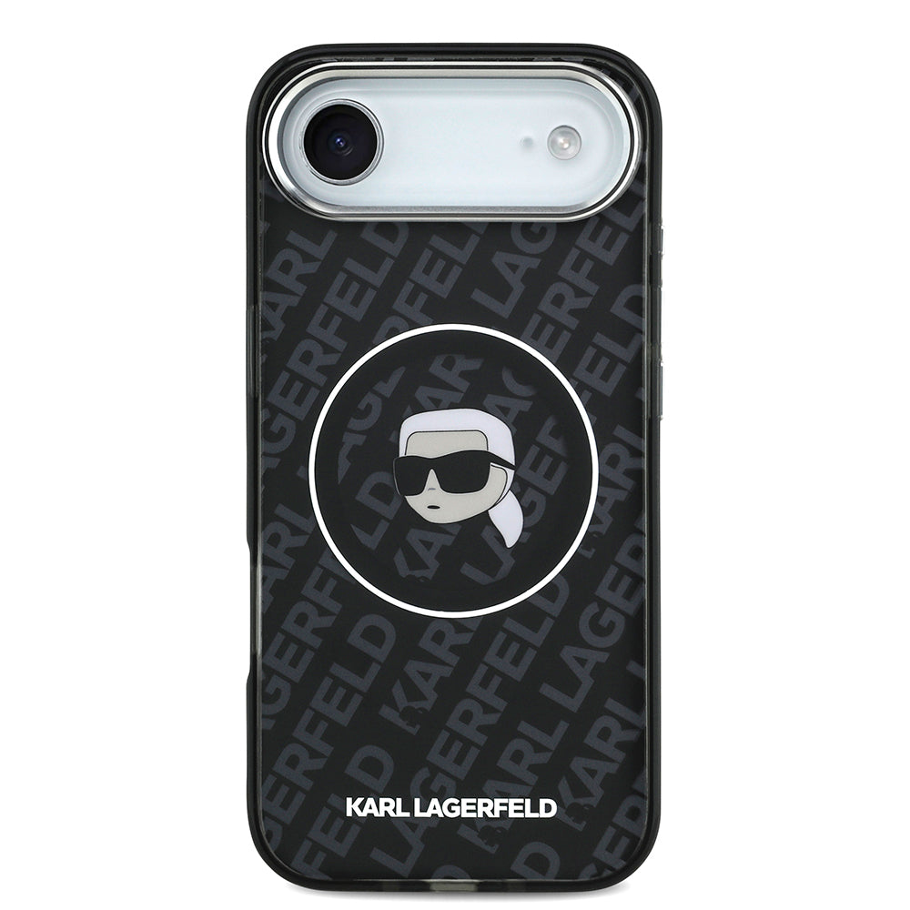 iPhone 17 Air Kılıf Karl Lagerfeld Orijinal Lisanslı IML Baskılı KL Heads Kılıf