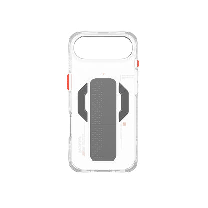 iPhone 17 Air Kılıf M-Safe Şarj Özellikli Airbag Tasarımlı Standlı Skinarma Haxa Kılıf