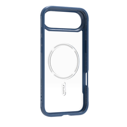 iPhone 17 Air Kılıf M-safe Şarj Özellikli Airbagli Raptic Shield Serisi Şeffaf Arka Yüzey Kılıf