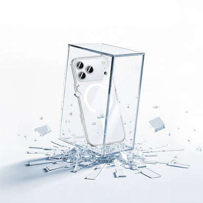 iPhone 17 Air Kılıf M-safe Şarj Özellikli Benks Crystal Serisi Şeffaf Kılıf