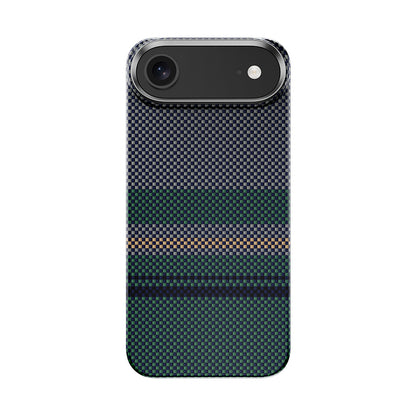 iPhone 17 Air Kılıf M-safe Şarj Özellikli Karbon Fiber Tasarımlı Benks Aurora ArmorAir Kevlar Kılıf