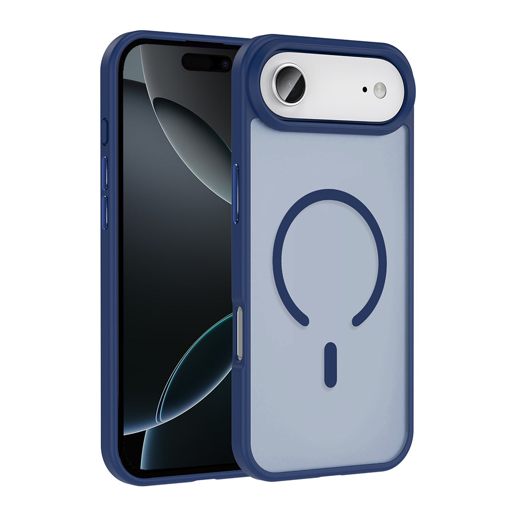 iPhone 17 Air Kılıf M-safe Şarj Özellikli Mat Arka Yüzey Zore Sio Kılıf