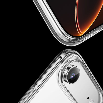 iPhone 17 Air Kılıf M-safe Şarj Özellikli Transparan Sert PC Wlons Pita Kılıf