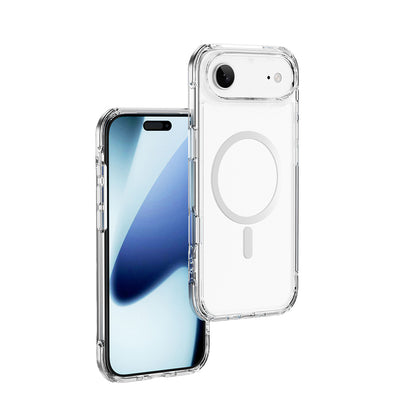 iPhone 17 Air Kılıf M-safe Şarj Özellikli Wiwu MCC-702 Titanyum Pro Serisi Sert PC Kılıf