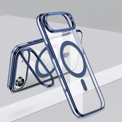 iPhone 17 Air Kılıf M-safe Şarj Özellikli Wlons Standlı Efsane Kılıf