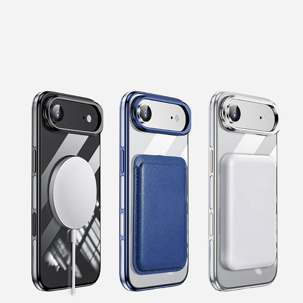 iPhone 17 Air Kılıf M-safe Şarj Özellikli Wlons Standlı Efsane Kılıf