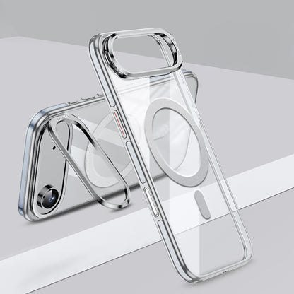 iPhone 17 Air Kılıf M-safe Şarj Özellikli Wlons Standlı Efsane Kılıf