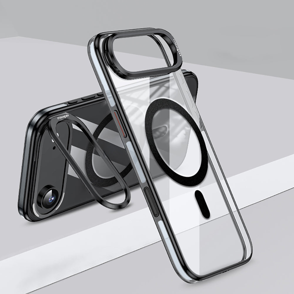 iPhone 17 Air Kılıf M-safe Şarj Özellikli Wlons Standlı Efsane Kılıf