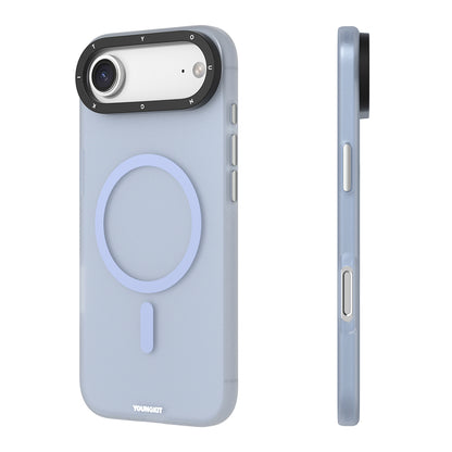 iPhone 17 Air Kılıf M-safe Şarj Özellikli Youngkit Hidden Sand Serisi Kılıf