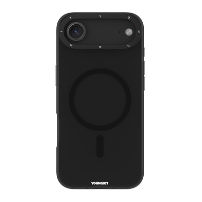 iPhone 17 Air Kılıf M-safe Şarj Özellikli Youngkit Hidden Sand Serisi Kılıf