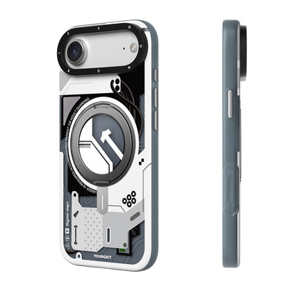 iPhone 17 Air Kılıf M-safe Şarj Özellikli Youngkit Starship Serisi Kılıf