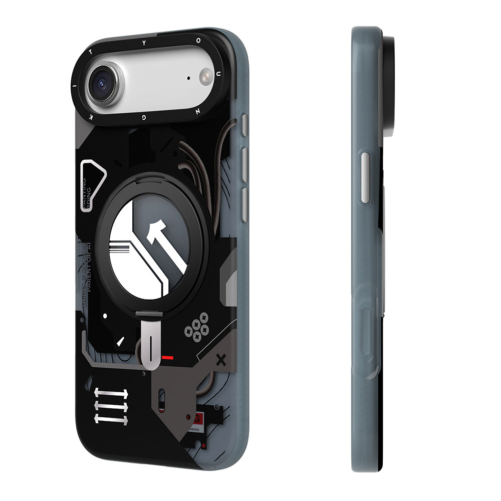 iPhone 17 Air Kılıf M-safe Şarj Özellikli Youngkit Starship Serisi Kılıf