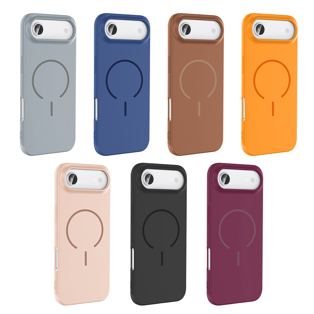 iPhone 17 Air Kılıf M-safe Şarj Özellikli Zore Meta Kılıf